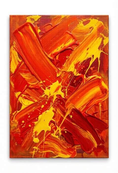 Abstract art poster